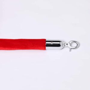 1 inch Economy Red Velour Rope