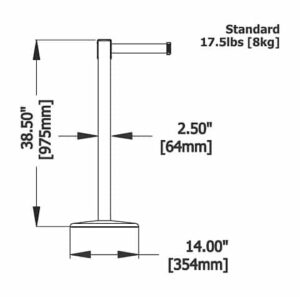 Tensabarrier 875 Specs