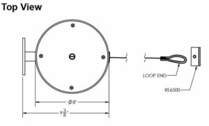 wall-mount-6500-top-view-spec