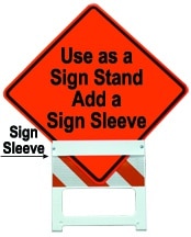 Optonal Sign Sleeve (Available Pre-Installed or in a Kit for Self-Install)