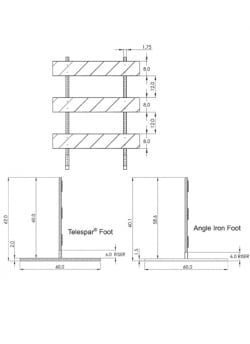 Telespar-Specifications