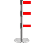 QueuePro 250 Triple Red Belts