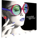 Vector Frame Essential Light Box Rectangle Banner Stand (Frame + Graphic)