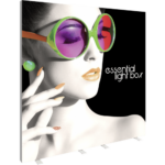 Vector Frame Essential Light Box Square Banner Stand (Frame + Graphic)