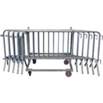 Steel Barrier Push Cart