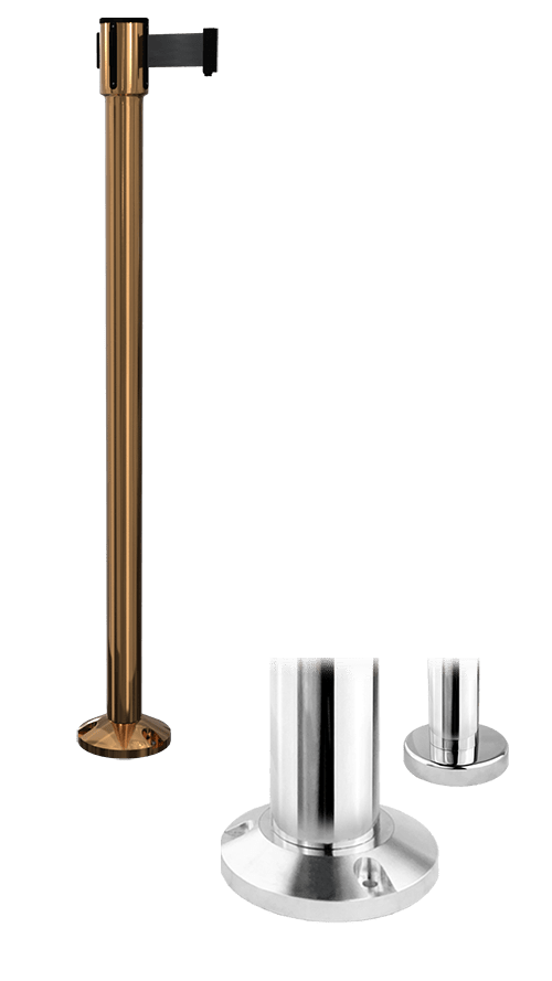 Fixed Or Permanent Belt Stanchions