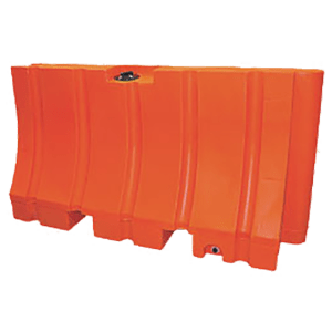 Rochester Rotational Molding Plastic Jersey Barrier - 42" x 72"