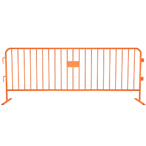 Kroma Economy Painted Orange Steel Barrier