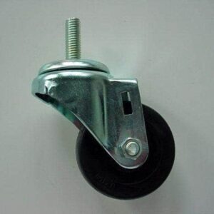 2" Rubber Caster for Folding Gates