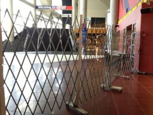 Gates at an Arena