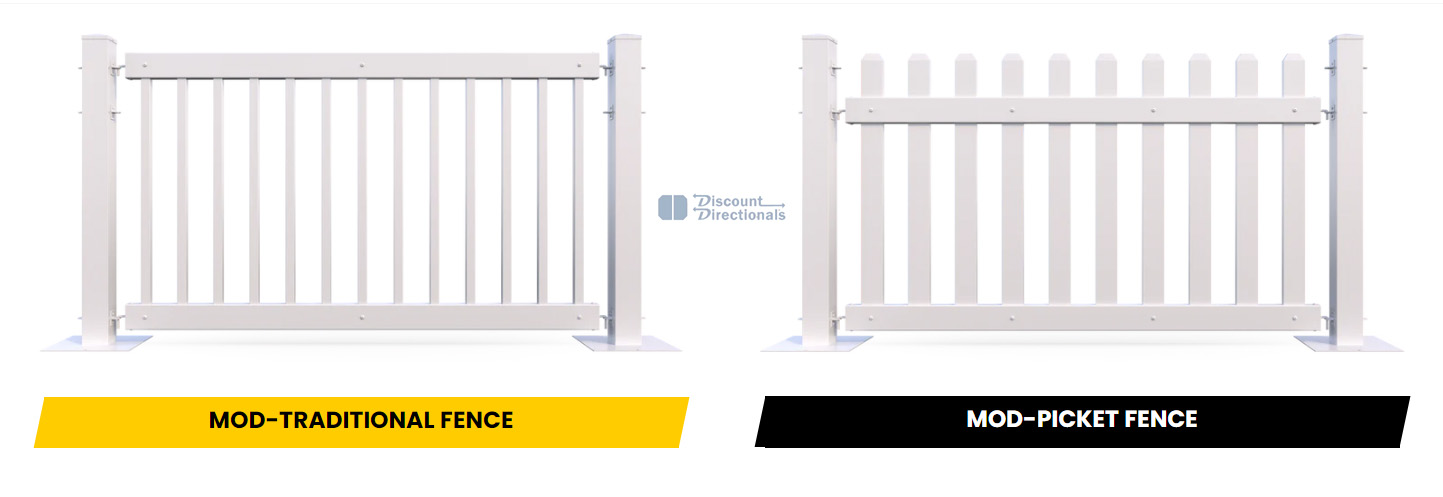 Mod Traditional and Picket Fence