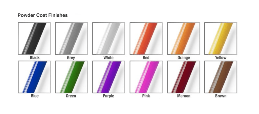 Rope Stanchion Finish Options