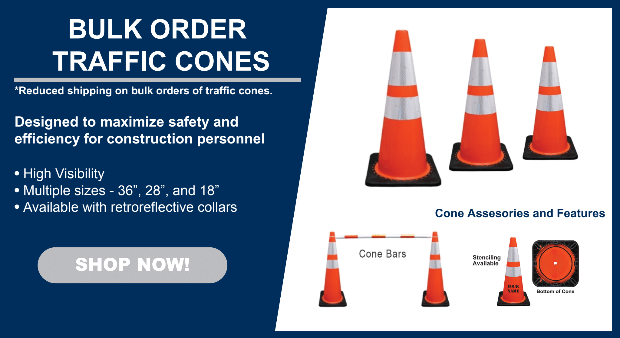 Bulk Order Traffic Cones