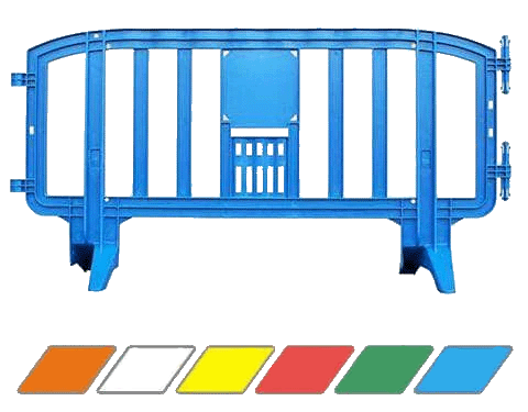 Movit Plastic Barrier Blue With Color Chart