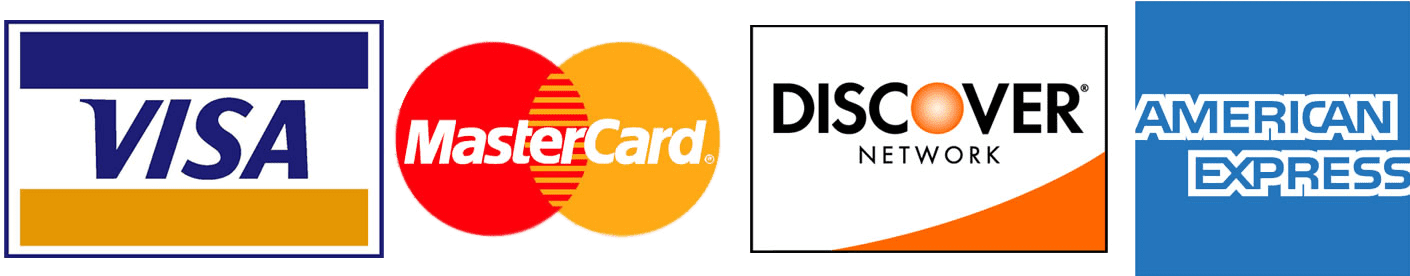 Accepted Credit Cards