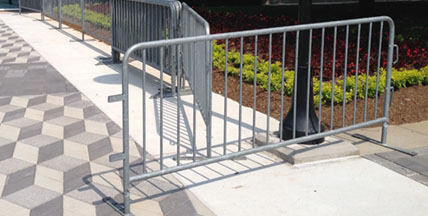 Discounted Crowd Control Steel Barrier Section