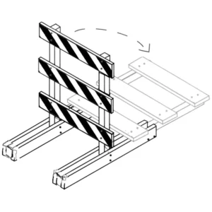 Break-Away Barricade Folding